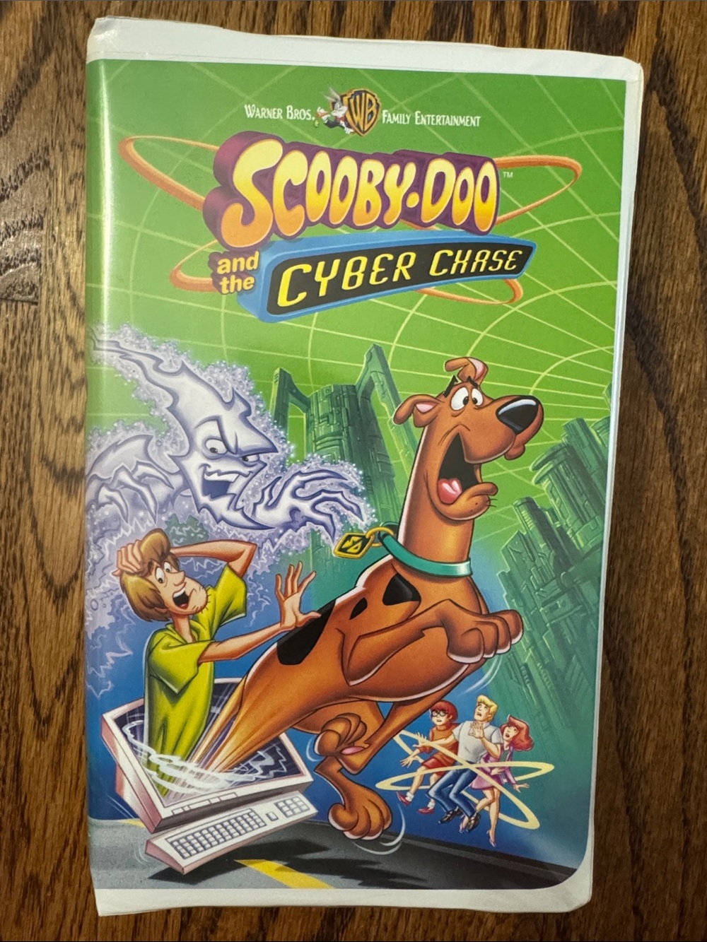 Scooby-Doo and the Cyber Chase VHS 2001 Vintage Cartoon Movie